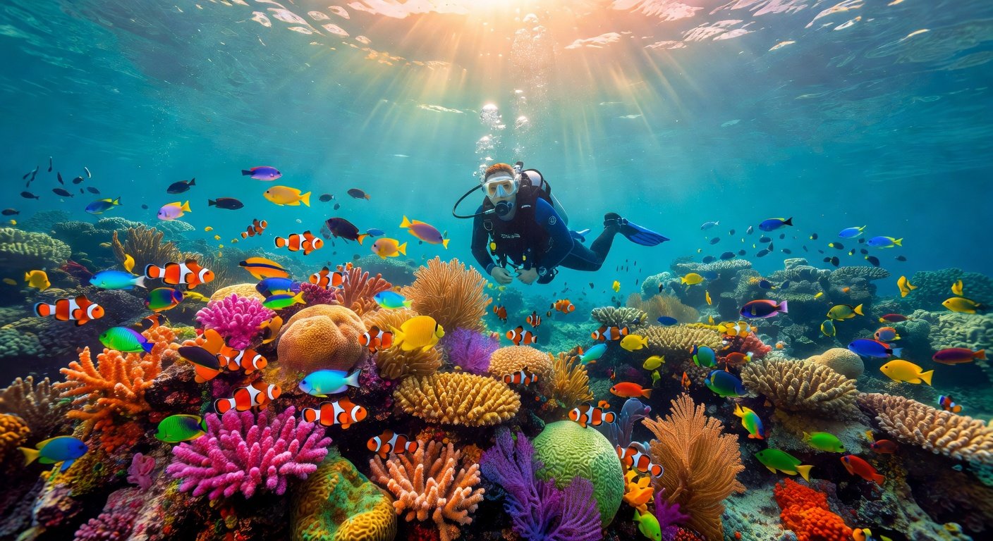 Coral Reef Diving Adventure